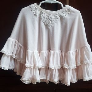 VGUC Dollcake ruffle cape